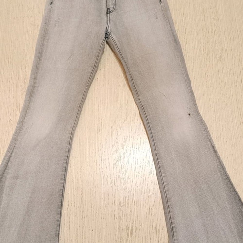 Grey flared jeans like new, size S / 36 / 8