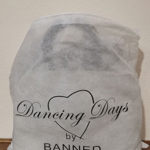 Dancing Days by Banned bag retro style like new, shoulder black-white