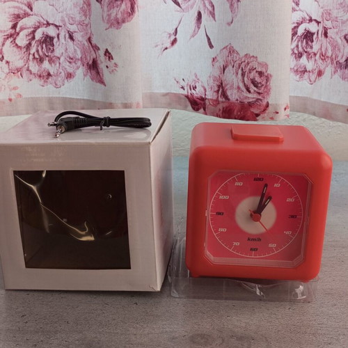 Alarm clock with message recording function, new, analog tabletop