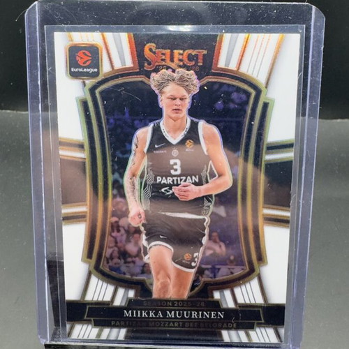 Κάρτα Miikka Muurinen 2025-26 Select Euroleague καινούργια