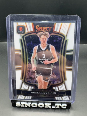 Κάρτα Miikka Muurinen 2025-26 Select Euroleague καινούργια