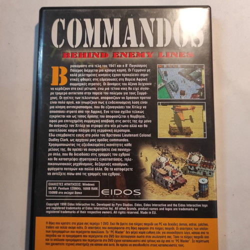 Commandos: Behind Enemy Lines PC like new