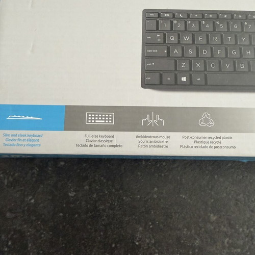 HP Wired Desktop 320MK Mouse and Keyboard Combo set new