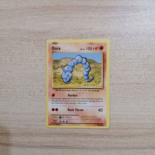 Pokémon Onix Evolutions 2016 card new