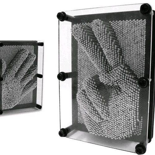 Metal 3D PinArt Pin Sculpture table decor new