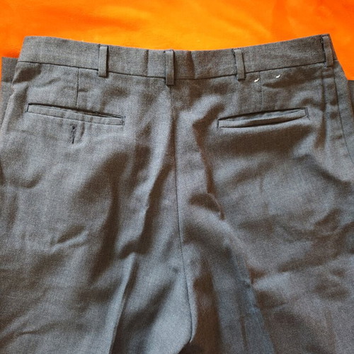 Summer men's pants size 44 like new, gray blue