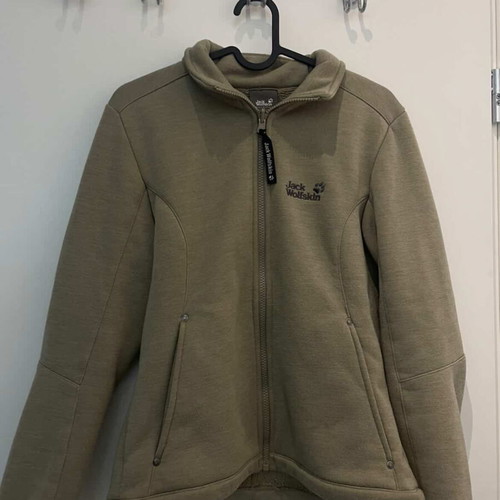 Jack Wolfskin fleece lined jacket size S like new