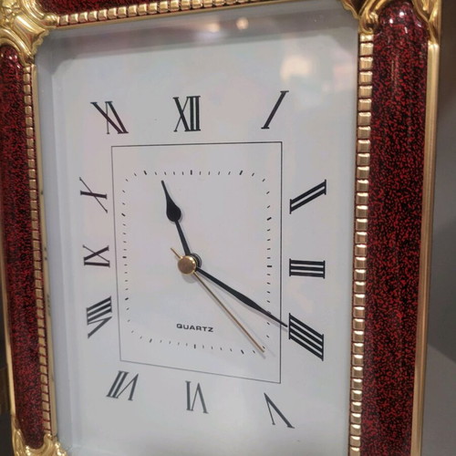 Vintage photo frame 13×18 cm with clock new collectible