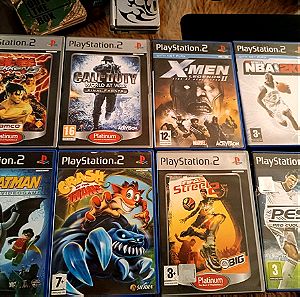 Multiple playstation 2 games