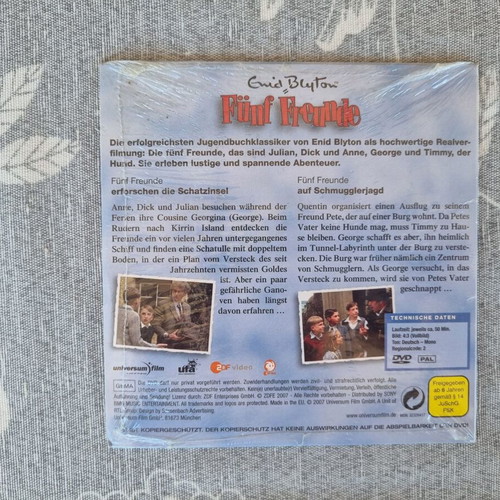 Enid Blyton Funf Freunde double DVD new, German edition