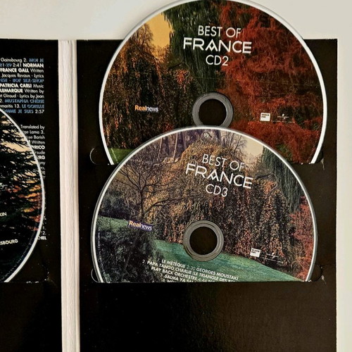 Best of France 3CD like new, the best French songs