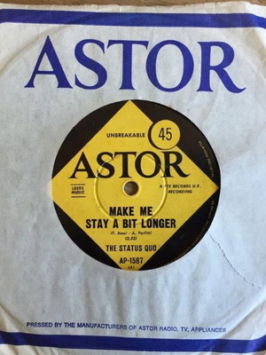 Status Quo Make Me Stay A Bit Longer vinyl record used, rock