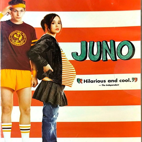 Juno DVD comedy movie with Ellen Page and Jennifer Garner, sealed