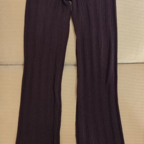 Zara brown blouse and pants set new with golden threads