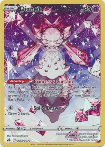 Diancie GG13/GG70 Crown Zenith