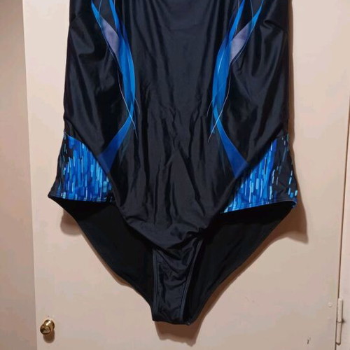 Athletic swimsuit 5XL new, blue
