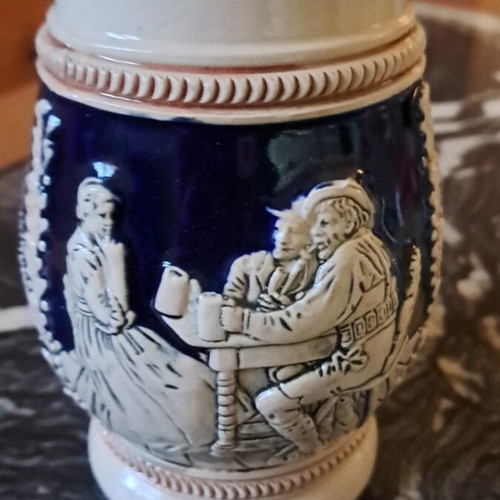 German Beer Glass 1990 collectible, like new