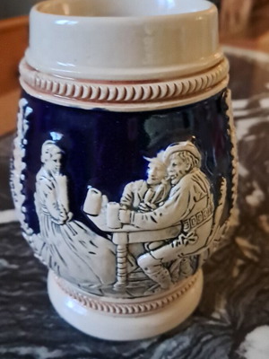 German Beer Glass 1990 collectible, like new