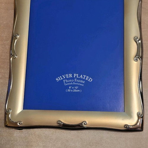 Silver plated photo frame used 20 x 25 cm