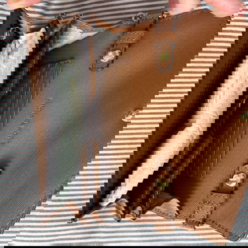 Michael Kors crossbody wallet like new, camel color