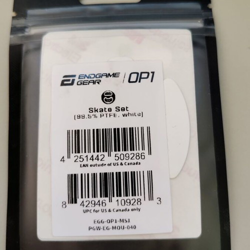 Endgame Gear OP1 Skate Set 99.5% PTFE new