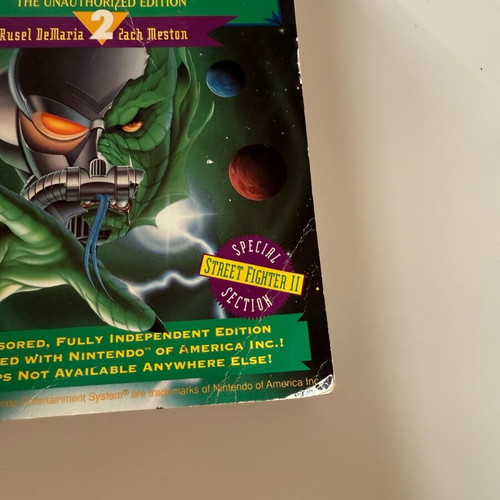 Super Nes Games Secrets book used