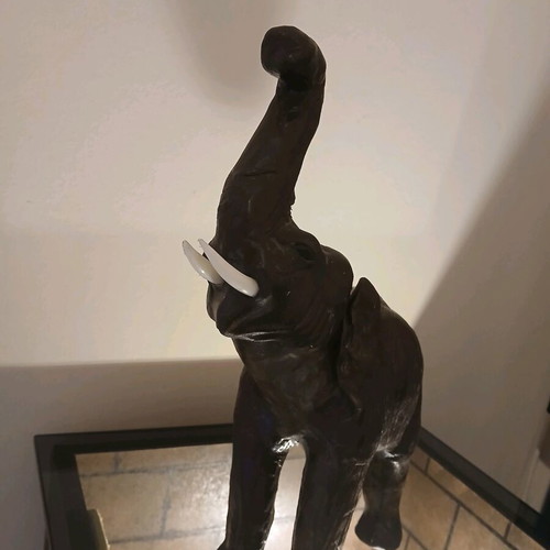 Elephant with Upright Trunk used, Feng Shui decor