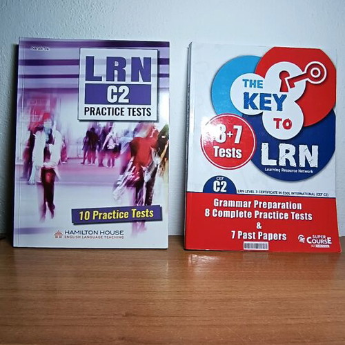Foreign language school books used, set of 2