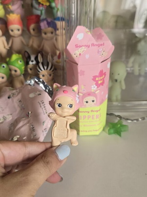 Sonny Angel Hippers Cherry Blossom Cat figure new with original box