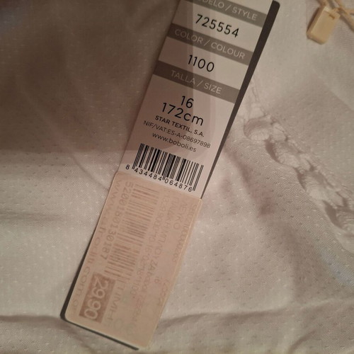 Blouse for girl 16 years new, white, size 170 cm