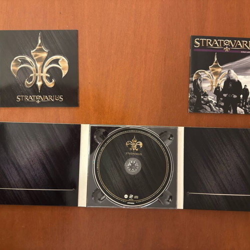 Stratovarius limited digipak special edition CD like new with hardcover book and multimedia