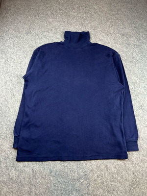 Columbia Vintage 90s Blue Turtleneck Shirt XL Used
