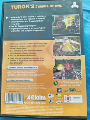 Turok 2 PC like new