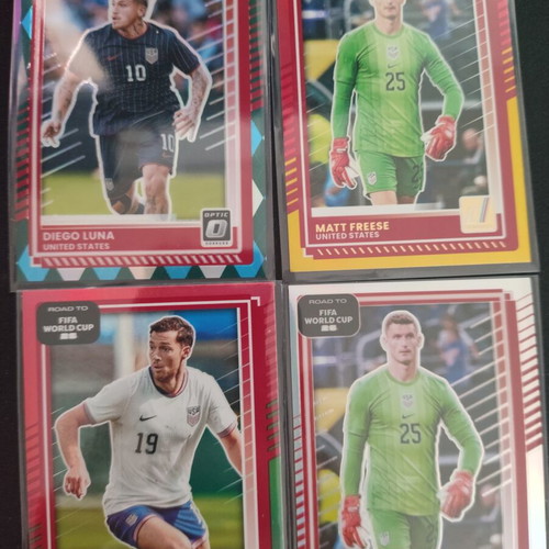 Panini Donruss USA Team Mix Lot 20 Cards like new, World Cup 2026