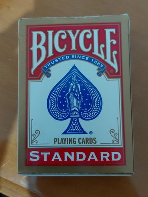 Bicycle playing cards like new, classic