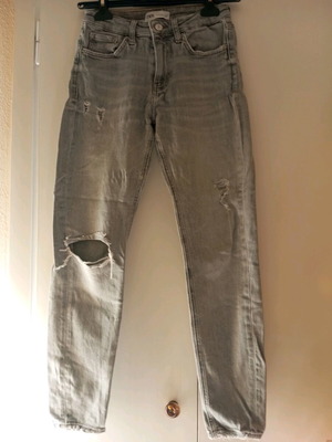 Skinny denim pants used, size S 36 8
