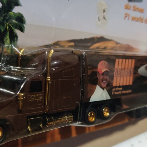Michael Schumacher collectible truck GP Formula 1 Bahrain track new