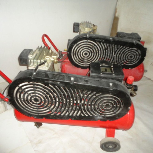 Air compressors used 3HP, set of 2 with air hoses
