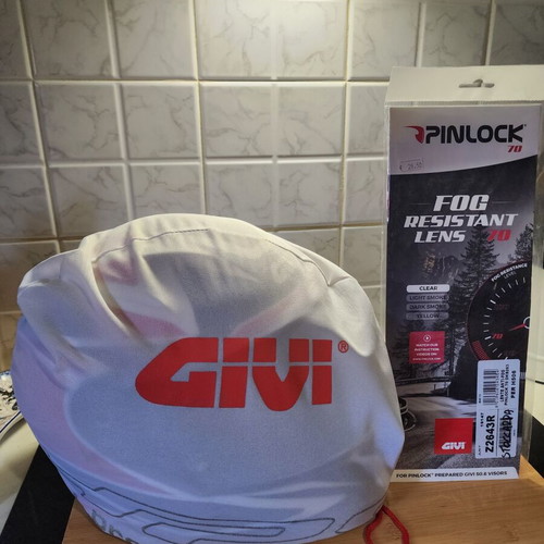 GIVI H50.6 Stoccarda Helmet Large with Pinlock like new