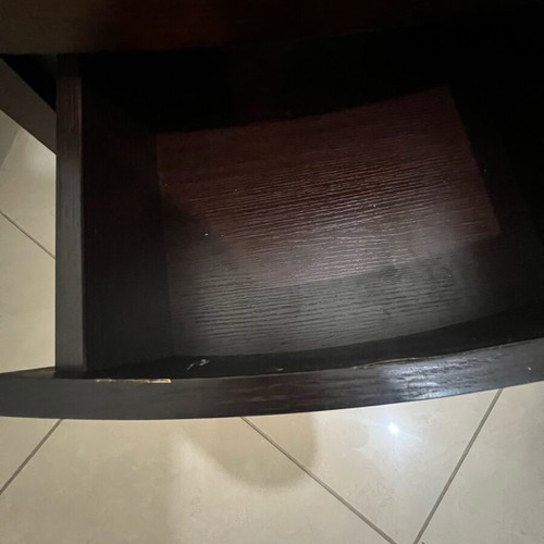 Wooden bedroom set like new, double bed 150×200 cm with nightstands