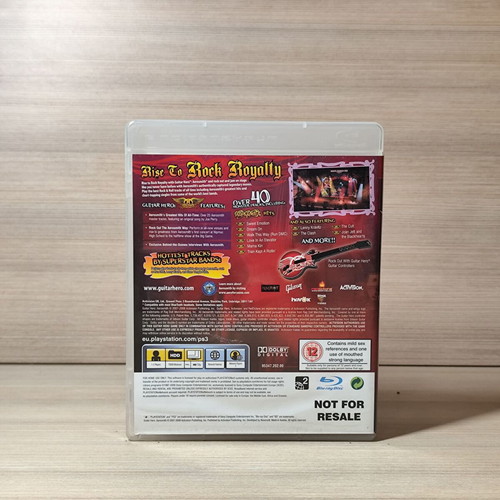 Guitar Hero Aerosmith PS3 used complete English version
