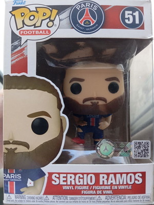 Sergio Ramos FunkoPop φιγούρα σαν καινούργιο, γνήσιο