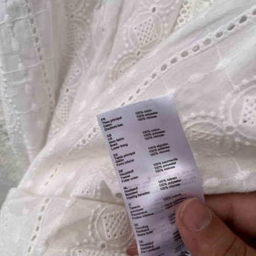 Maje dress used, size XS 34, white