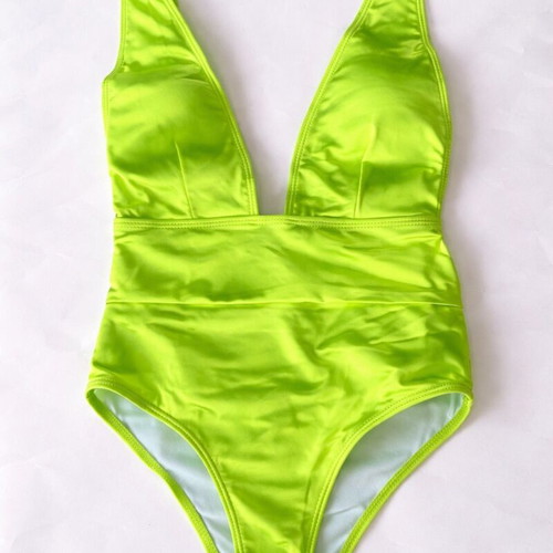 Swimsuit size S new, green