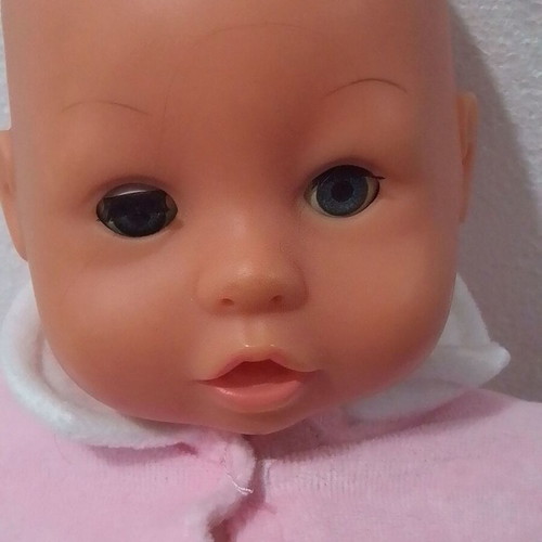 VINTAEGE Baby Doll (Bayer) 1997 used, height 43 cm