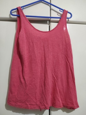 Reline fashion αμάνικη μπλούζα M μεταχειρισμένη, κόκκινη