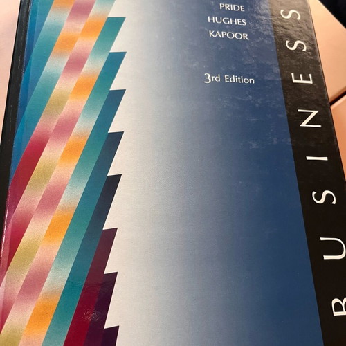 Business Pride Hughes Kapoor 3rd Edition used English book