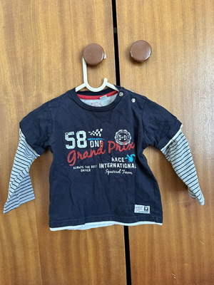 Long-sleeve baby shirt for 18 months like new