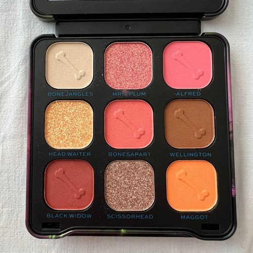 Corpse Bride x Makeup Revolution Eyeshadow Palette new