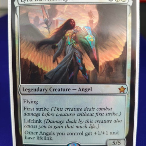 Magic the Gathering Lyra Dawnbringer foil card like new